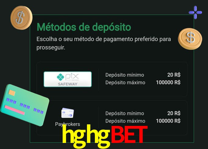 O cassino hghgbet oferece uma grande variedade de métodos de pagamento